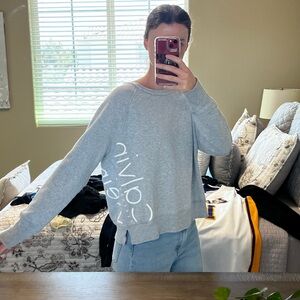 Calvin Klein Gray Sweatshirt